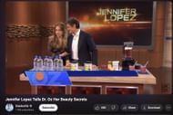 Lopez did not make claims about rice water helping her with weight loss: Fake news debunked. (Image via @DoctorOz/ YouTube)